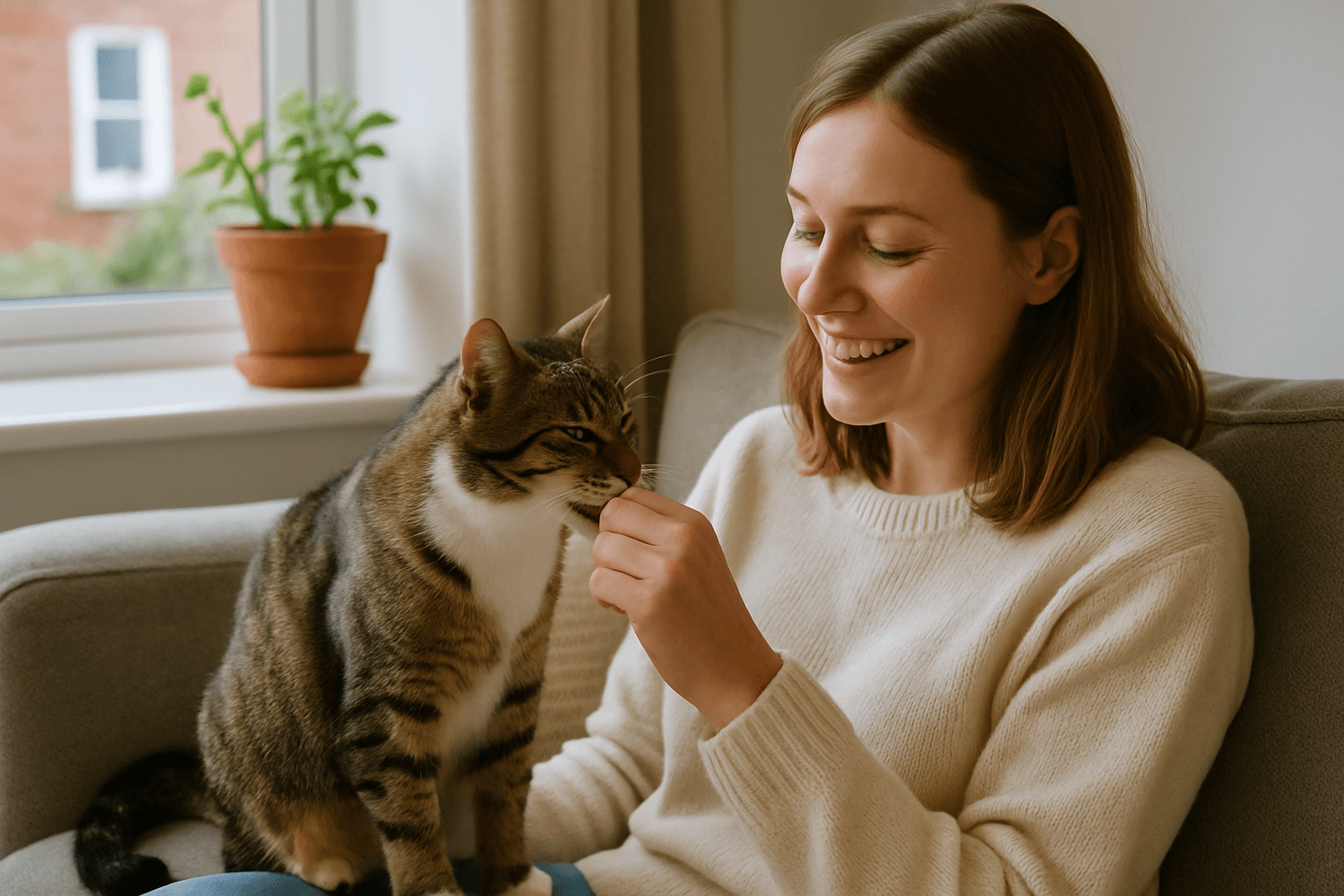 why do cats gently bite you