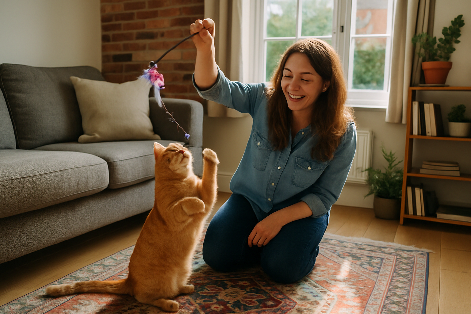 indoor cat enrichment